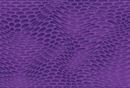 Wavy surface. Abstract 3d illusions. Pattern or background with wavy distortion effect. Vector...