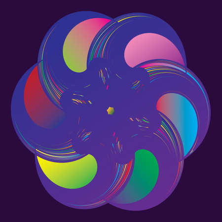 Spiral Design Element. Background abstract vector imageのイラスト素材