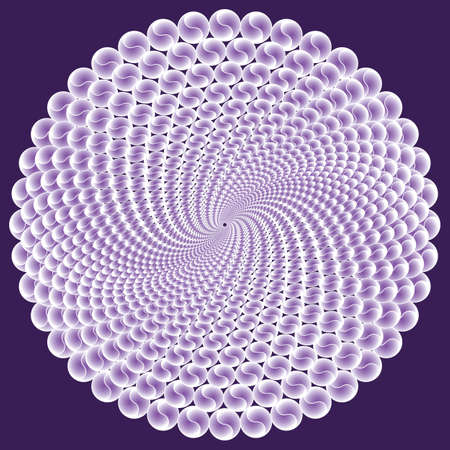 Futuristic abstract Spiral Design Element. Abstract vector imageのイラスト素材