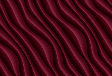 Modern wave curve abstract decorative dark background. Vector illustration