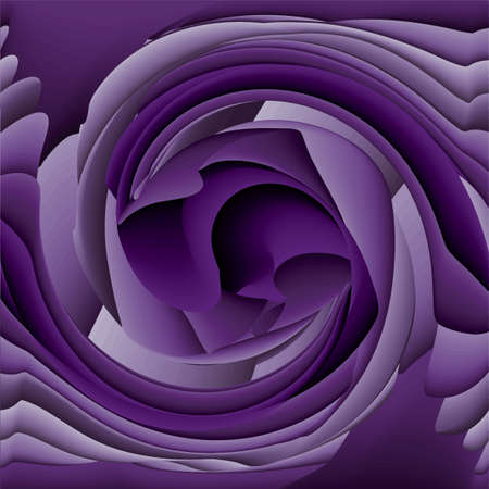3D Spiral Striped Background abstract vector imageのイラスト素材
