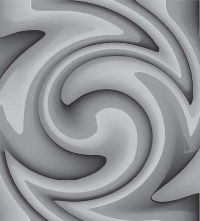 3D Spiral Striped Background abstract vector imageのイラスト素材