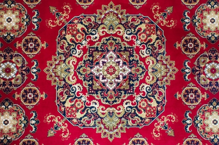 Oriental Persian Carpet Textureの写真素材