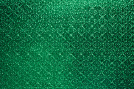 Old Green glass tiles texture