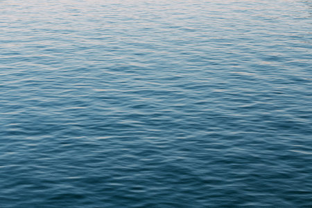 Calm Sea Ocean River  Ripple Surface Natural Background