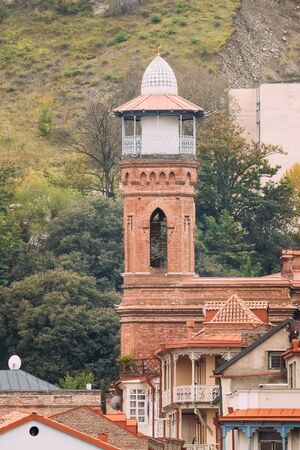 Tbilisi, Georgia. Mosque in Tbilisi near Narikala fortressの写真素材