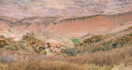 Sagarejo Municipality, Kakheti Region, Georgia. Panoramic Aerial Viewの写真素材