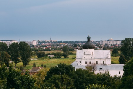 Mahiliou, Belarus. Mogilev Summer Cityscape With Famous Landmarkの写真素材