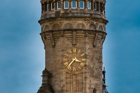 Luxembourg. Close Up Of State Savings Bank Headquarters - Spuerkees. Luxembourg City.の写真素材