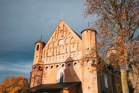 Synkavichy, Zelva District, Belarus. Old Church Of St. Michael The Archangel. Eastern Orthodox...