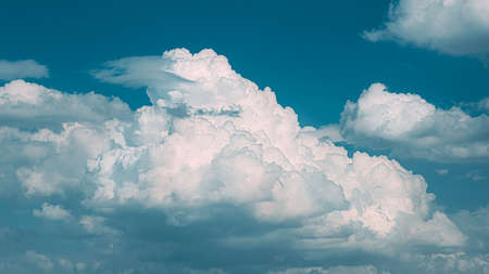 Natural Day Cloudy Sky Abstract Backgroundの写真素材