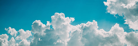 Natural Day Cloudy Sky Abstract Background