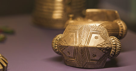 Ancient Splendor, Wealth And Elegance. Hand Ornaments Or Hastabhushane. Jewellery Functioned As Symbols Of Rank, Position, And As Articles Of Faith And Protection. Guardian Deitiesの写真素材