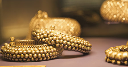 Feet Ornaments Or Padbhushane. Ancient Splendor, Wealth And Elegance. Jewellery Functioned As Symbols Of Rank, Position, And As Articles Of Faith And Protection. Guardian Deitiesの写真素材