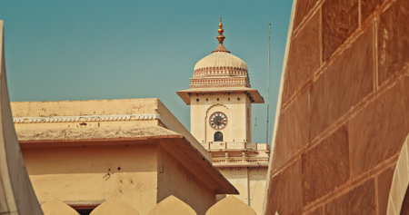 Jaipur, Rajasthan, India. Jantar Mantar Is Astronomical Observation Site Built In Early 18th...