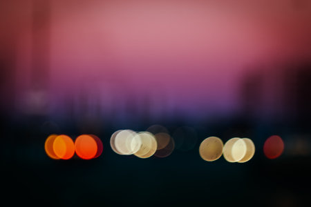 Photo Of Bokeh Lightsの写真素材