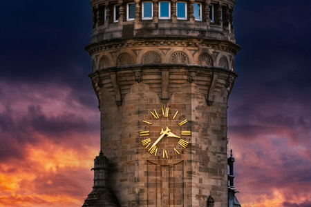 Luxembourg. Close Up Of State Savings Bank Headquarters - Spuerkees. Luxembourg Cityの写真素材