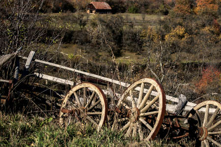 Autumn in the Villageの写真素材