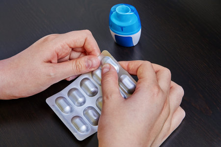 Drug bronchodilator treatment for improvement in lung function. Budesonide and formoterol dry powder...