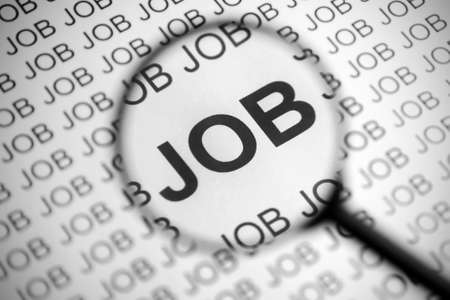 job search close upの写真素材