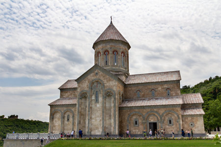 July 6, 2019 - Bodbe, Georgia - The Monastery of St. Nino at Bodbe is a Georgian Orthodox church and...