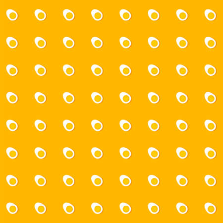 Bright pattern of eggs. Seamless, perfect vector.のイラスト素材