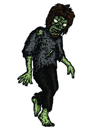 Walking Zombieのイラスト素材