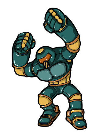 Cyborgのイラスト素材