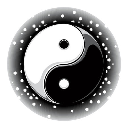 Yin Yangのイラスト素材