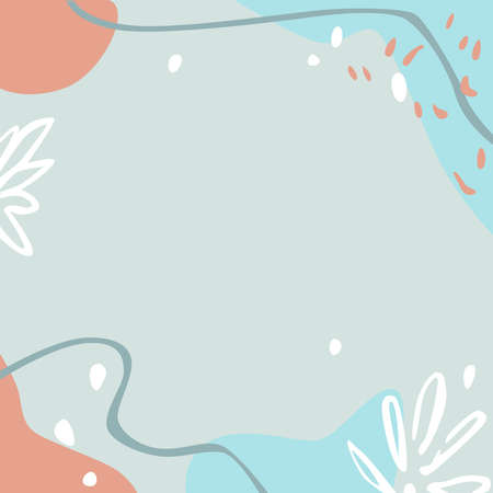 Abstract poster. Hand-made style banner design for web concept.のイラスト素材