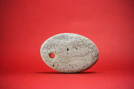 Cosmetic stone for foot heel careの写真素材