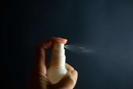Antiseptic spray, coronavirus, COVID-19の写真素材