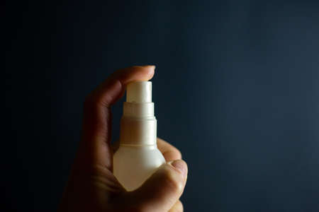 Antiseptic spray, coronavirus, COVID-19の写真素材