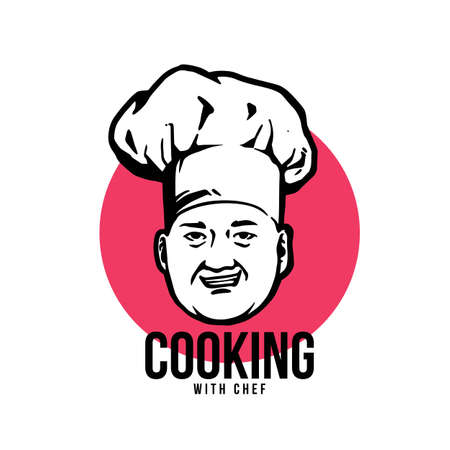 chef logo templateのイラスト素材