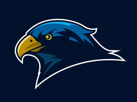 eagle head sportのイラスト素材