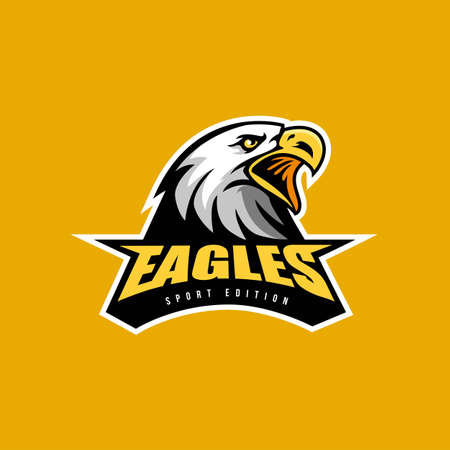 eagle logo sportのイラスト素材