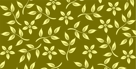leaf background designのイラスト素材