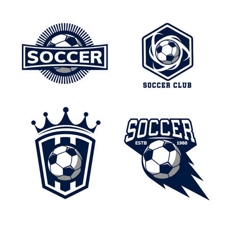 soccer logoのイラスト素材