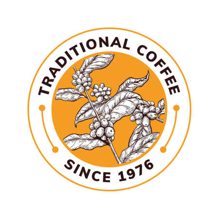 coffee logo templateのイラスト素材