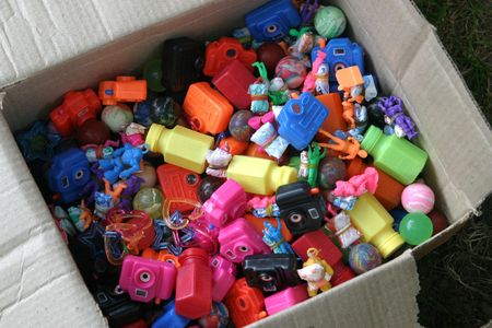 a box of prizesの写真素材