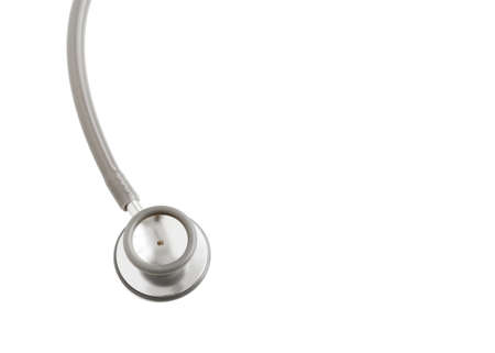 Stethoscope isolated on white backgroundの写真素材