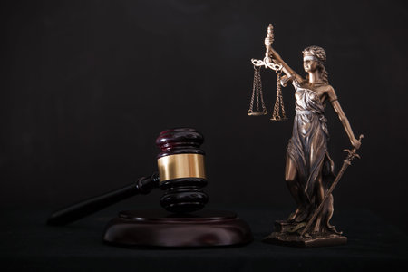 Themis and gavel