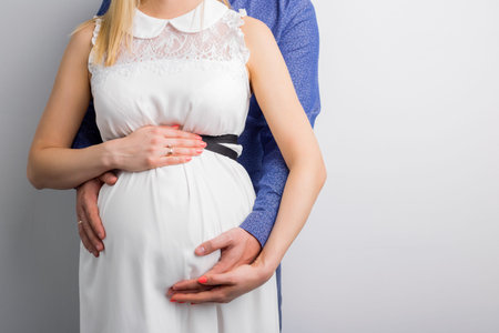 Married couple expecting baby