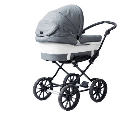 New baby strollerの写真素材