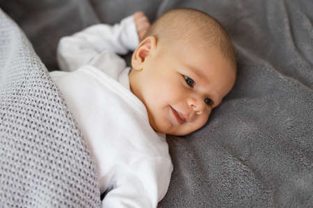 Little baby boy ssmilingの写真素材