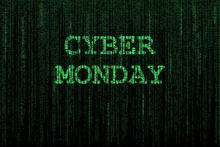 Cyber Monday backgroundの写真素材