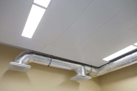 New modern heat ceiling systemの写真素材