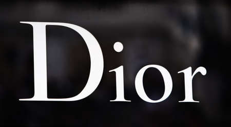 Rome, Italy - May 13, 2018: Dior fashion store in Rome.のeditorial素材