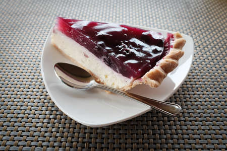 Delicious Blueberry Cheese cake.の写真素材