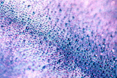 abstract background. Water droplets close-up. Wearing surfaceの写真素材